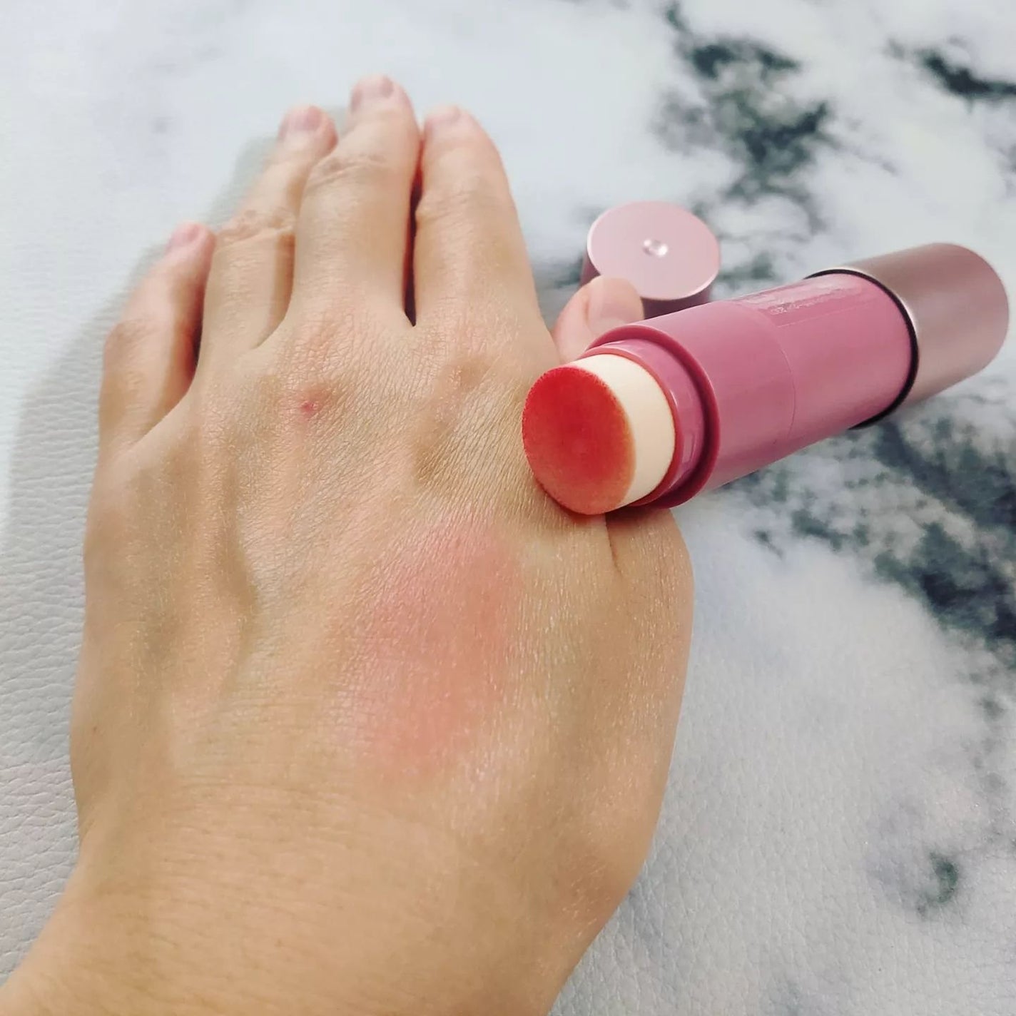 ミリコ フルールタッチチーク/ビューティーワールド/パウダーチークを使ったクチコミ(5枚目)