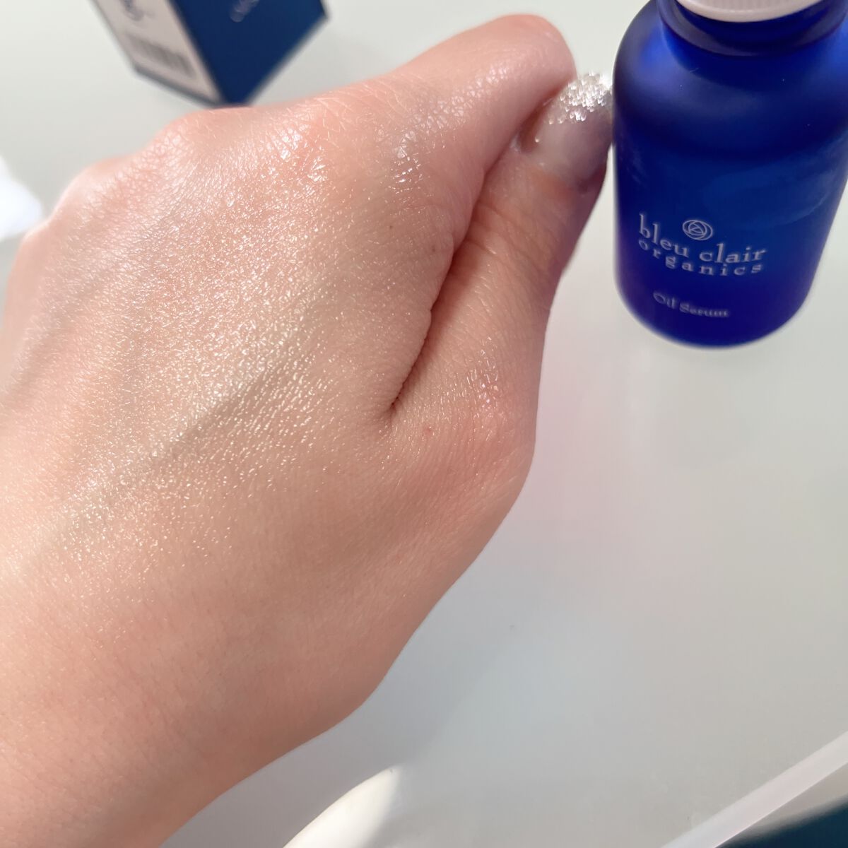 オイルセラム/ブルークレール/美容液を使ったクチコミ（2枚目）