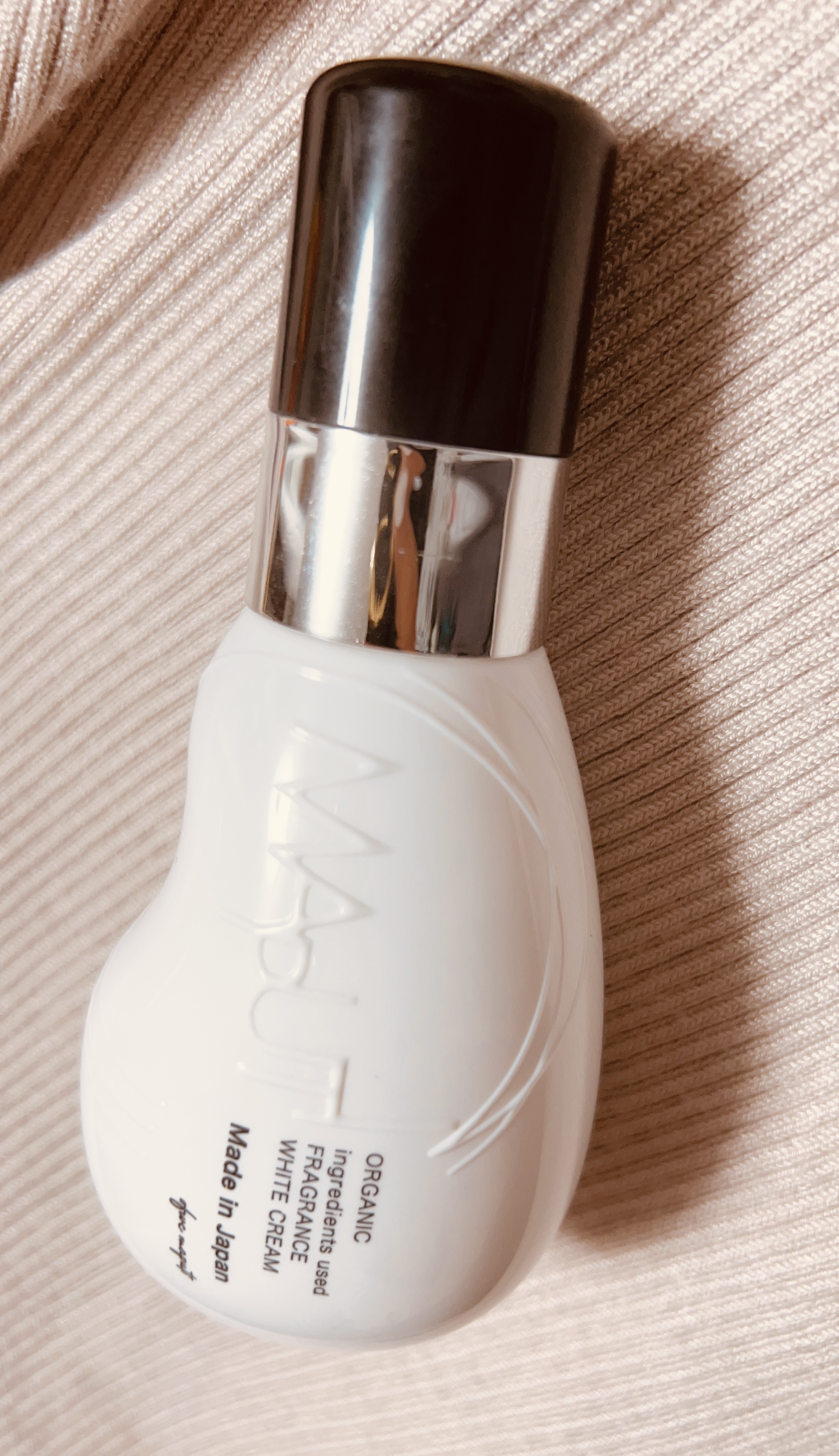 オーガニックフレグランスホワイトクリーム/MAPUTI/デリケートゾーンケアを使ったクチコミ（1枚目）