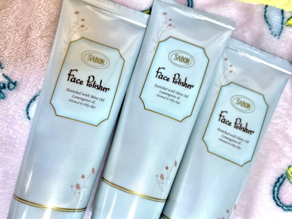 フェイスポリッシャー リフレッシング（ミント）/SABON/スクラブ・ゴマージュを使ったクチコミ（1枚目）