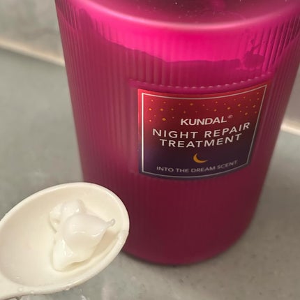 ナイトリペア シャンプー/トリートメント/KUNDAL/市販シャンプーを使ったクチコミ(5枚目)