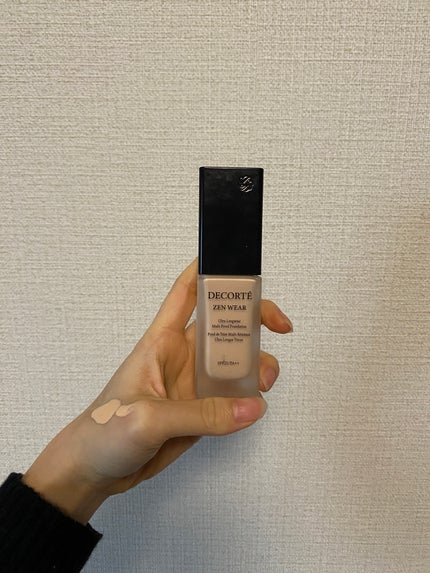 ゼン ウェア フルイド/DECORTÉ/リキッドファンデーションを使ったクチコミ(1枚目)