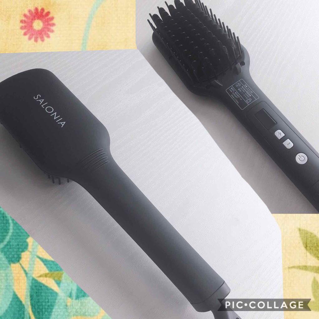 SALONIA ストレートヒートブラシ/SALONIA/ヒートブラシを使ったクチコミ(1枚目)