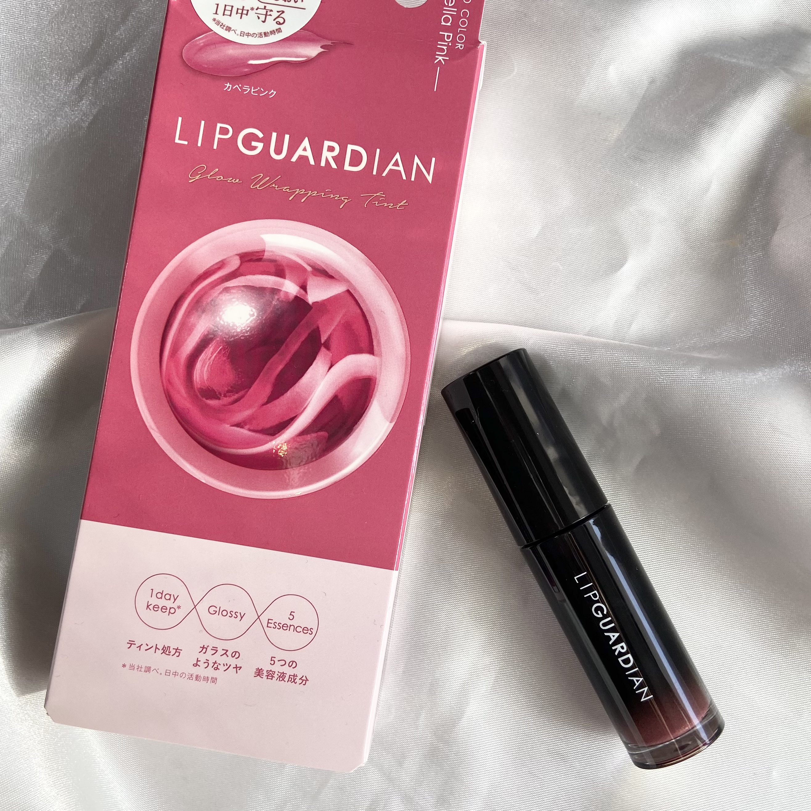 グロウラッピングティント/LIPGUARDIAN/リップティントを使ったクチコミ（2枚目）