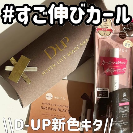 ハイパーリフトマスカラ/D-UP/マスカラを使ったクチコミ(1枚目)