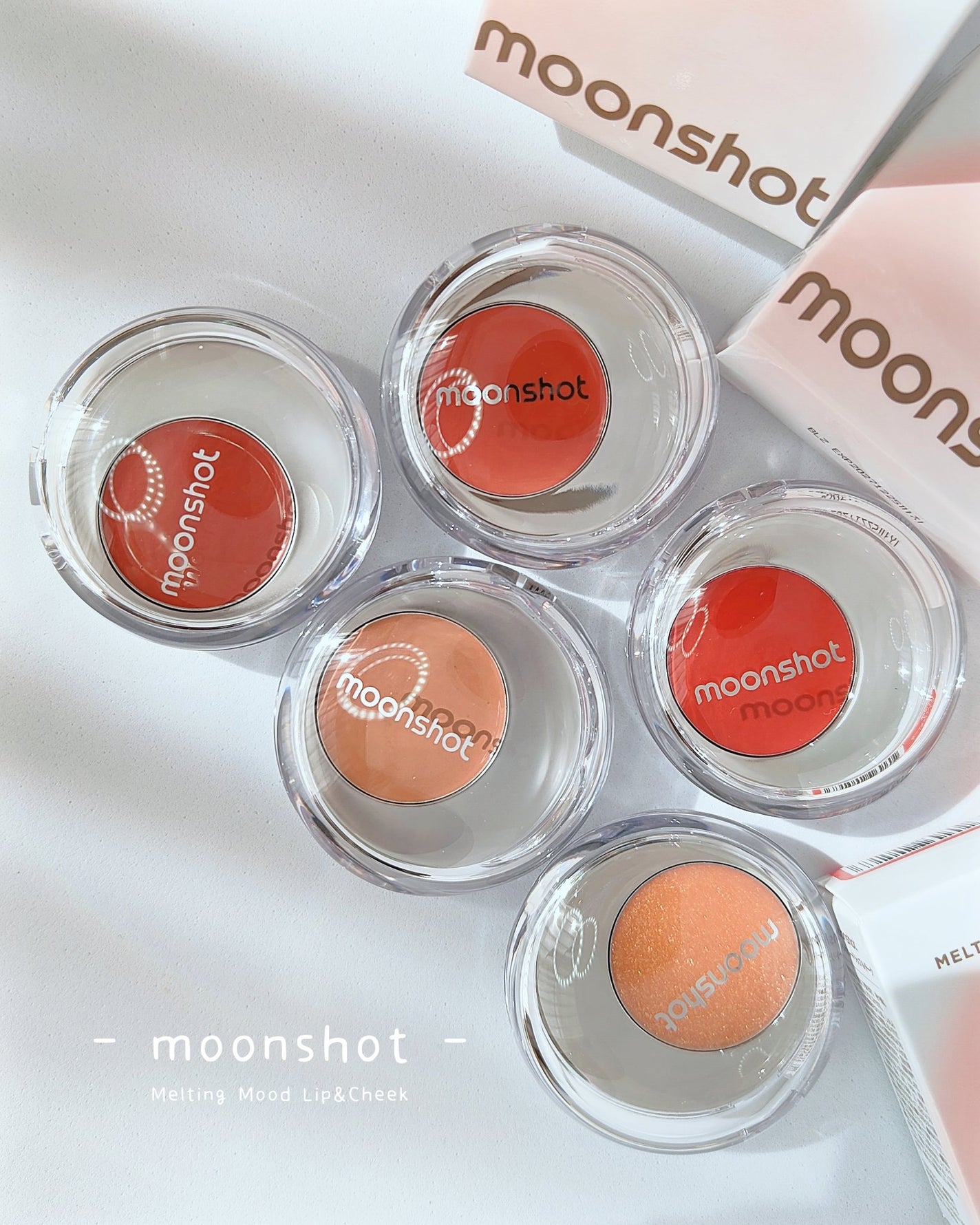メルティングムードリップ&チーク/moonshot/ジェル・クリームチークを使ったクチコミ(1枚目)