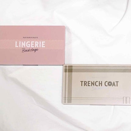 プレイカラーアイパレット トレンチコートショールーム/ETUDE/アイシャドウパレットを使ったクチコミ(2枚目)