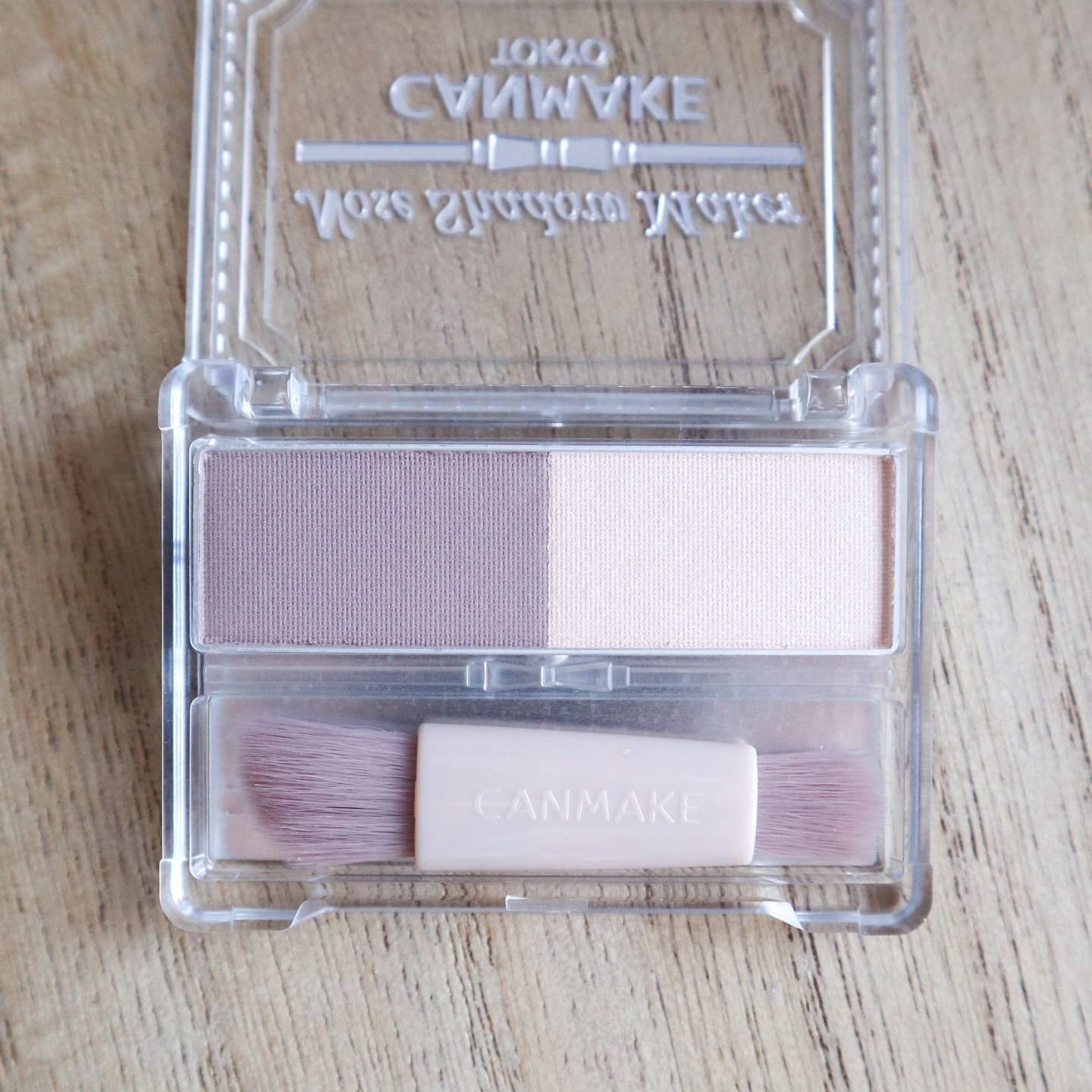 ノーズシャドウメーカー 02 グレイッシュピンク/キャンメイク/ハイライト・シェーディングを使ったクチコミ（3枚目）