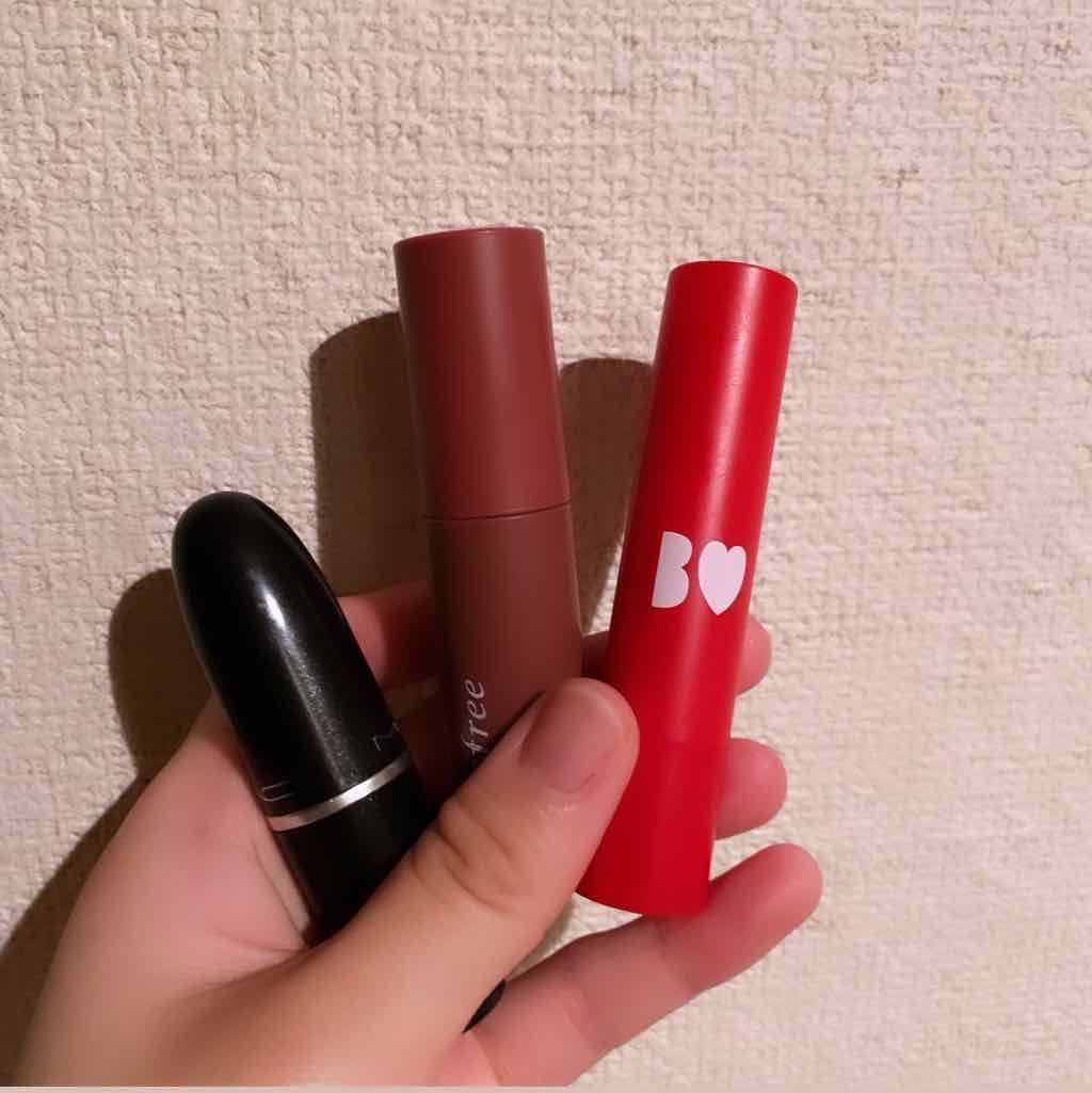 ビビッドコットン インクティント/innisfree/口紅を使ったクチコミ(2枚目)