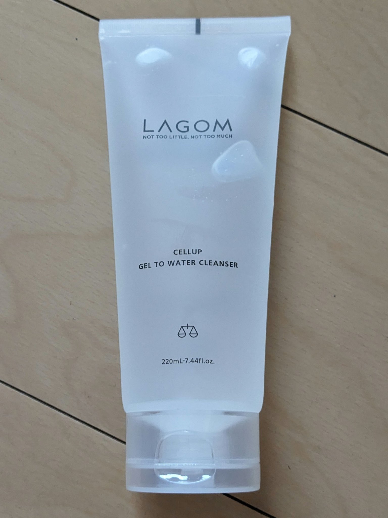 ラゴム ジェルトゥウォーター クレンザー(朝用洗顔)/LAGOM /その他洗顔料を使ったクチコミ（1枚目）