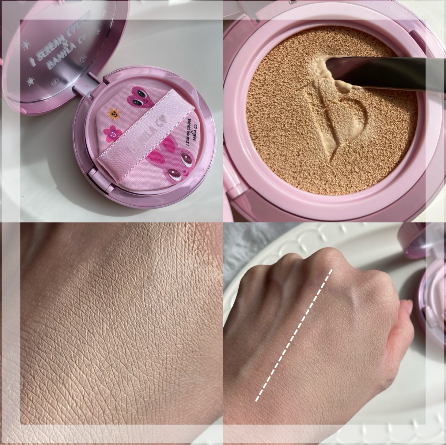 カバーリシャス アルティメット ホワイトクッション/BANILA CO/クッションファンデーションを使ったクチコミ（3枚目）