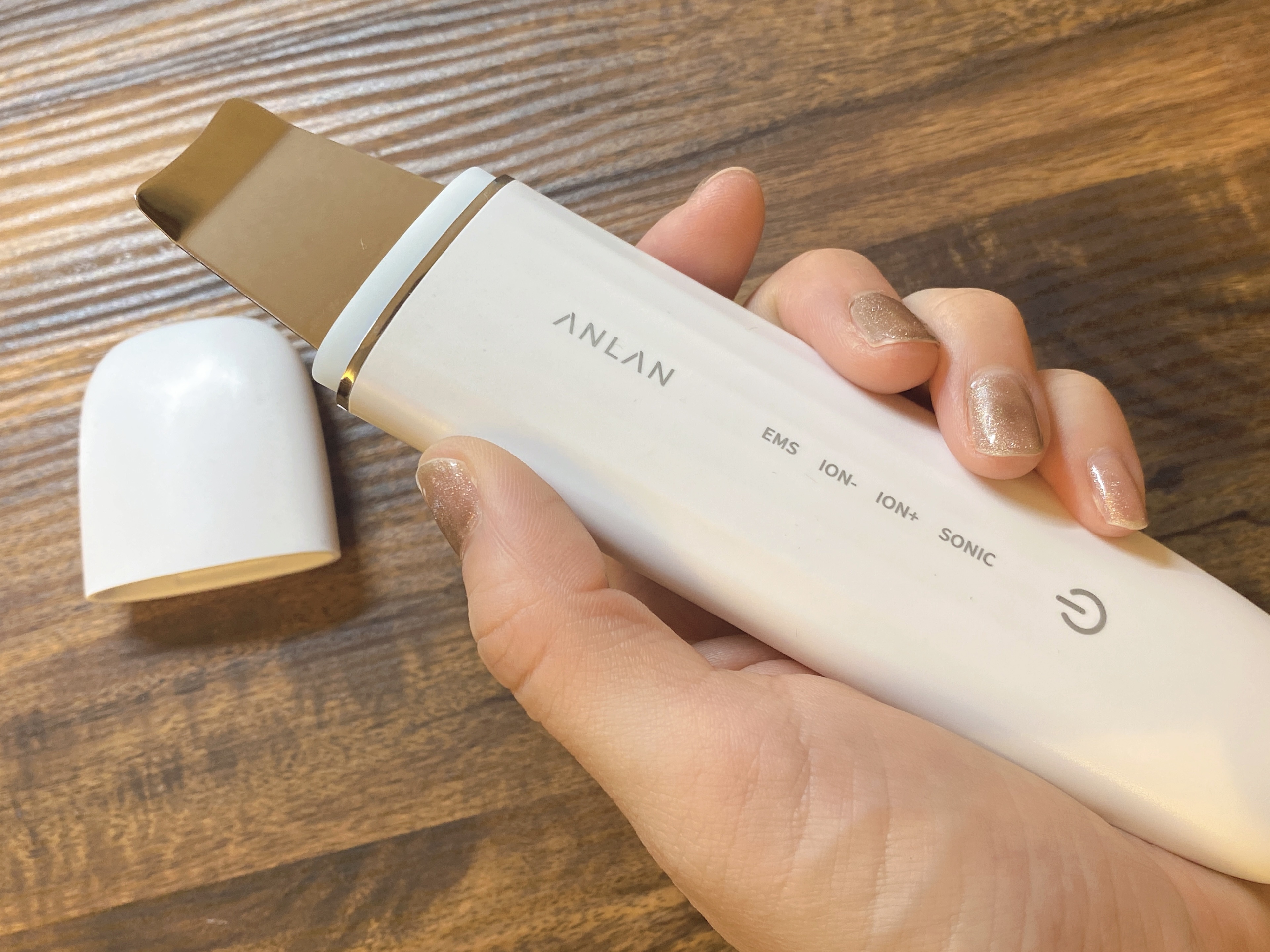 ロイヤル ウォーターピーリング IPX7完全防水/ANLAN/美顔器・マッサージを使ったクチコミ（2枚目）