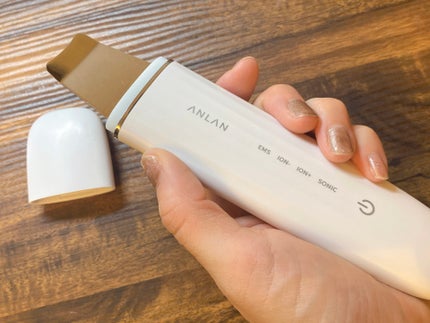 ロイヤル ウォーターピーリング IPX7完全防水/ANLAN/美顔器・マッサージを使ったクチコミ(2枚目)