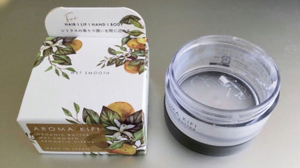 オーガニックバター ウェットスムース/AROMA KIFI/ヘアバームを使ったクチコミ(1枚目)