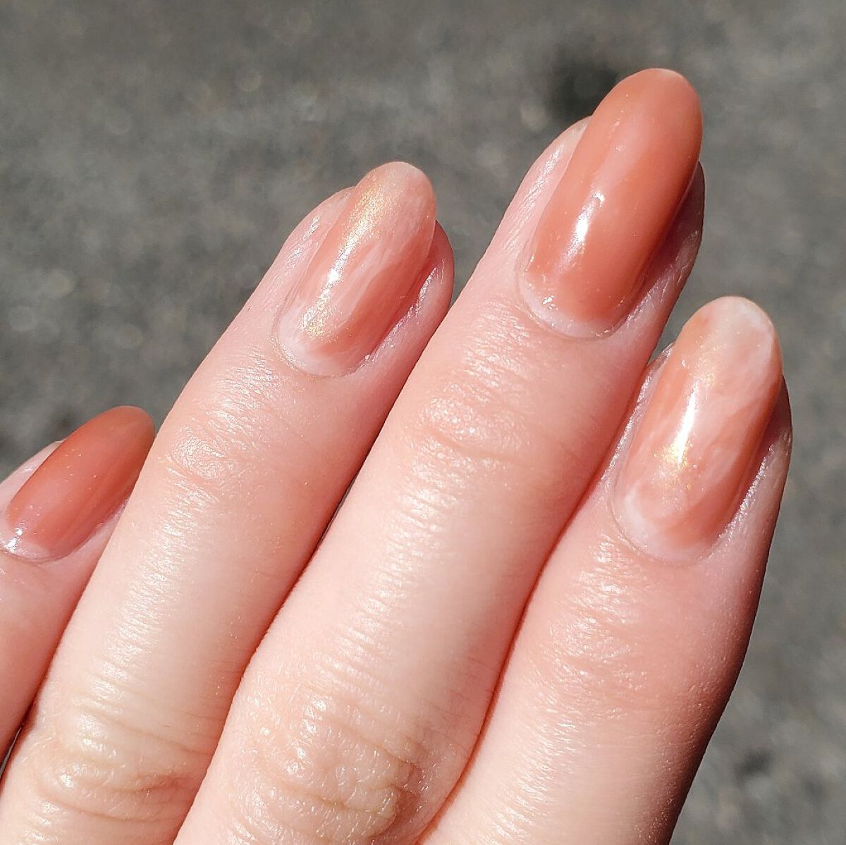 ディーアップファンデーション/D-UP/ネイルベースコートを使ったクチコミ（3枚目）