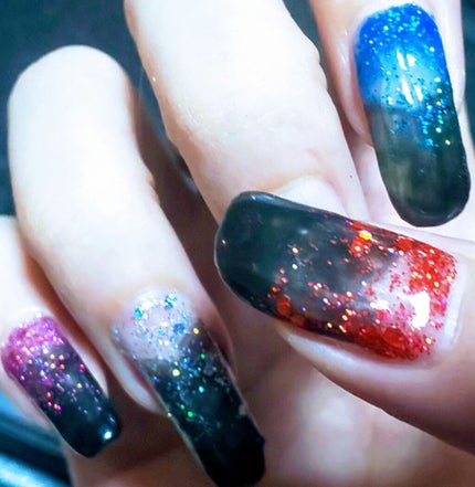 ジェルネイル(ライト対応)/セリア/ジェルネイルを使ったクチコミ(1枚目)