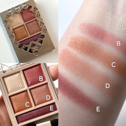 パノラマデザイン アイパレット/Visée/アイシャドウパレットを使ったクチコミ(2枚目)