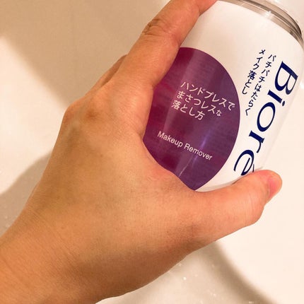 パチパチはたらくメイク落とし/ビオレ/クレンジングウォーターを使ったクチコミ(5枚目)