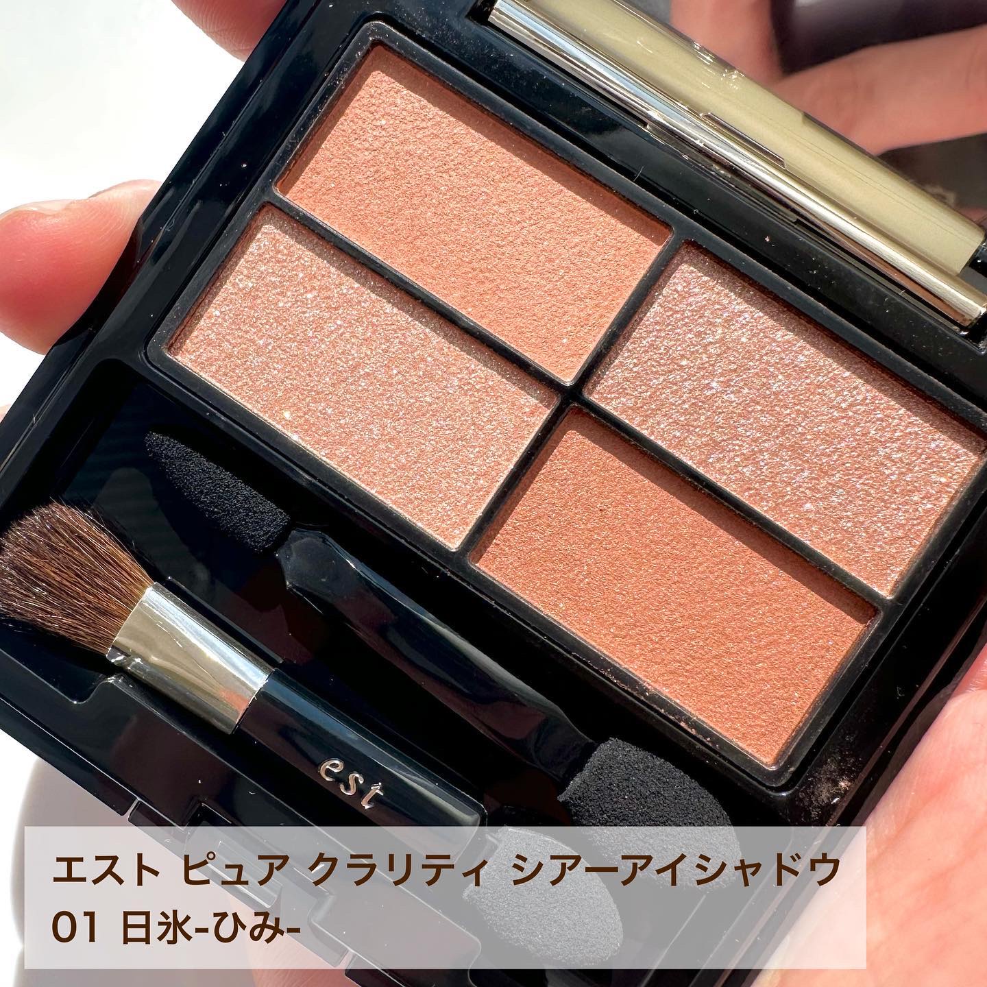 ピュア クラリティ モイスト  リップスティック/est/口紅を使ったクチコミ（2枚目）