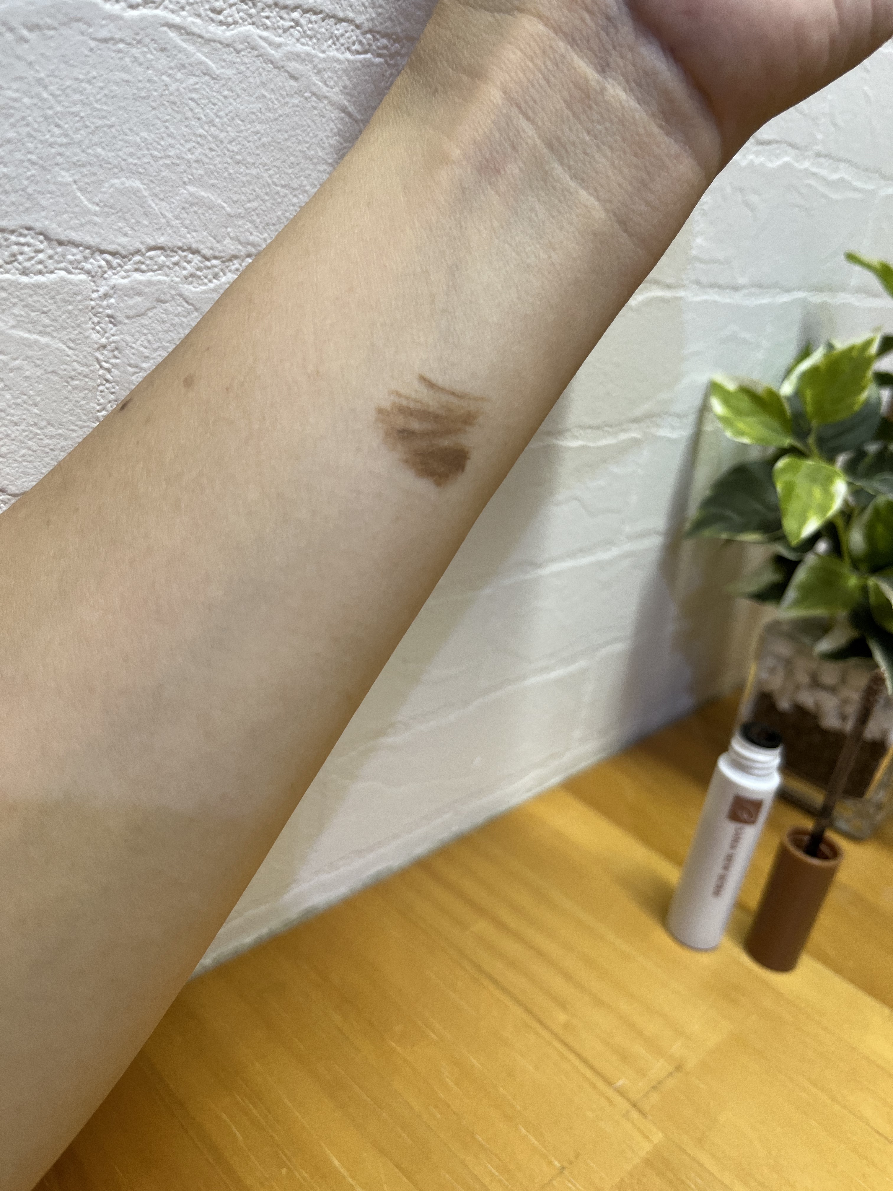 サナ ニューボーン カラーリングブロウマスカラ 01 ナチュラルブラウン/サナ ニューボーン/マスカラを使ったクチコミ（2枚目）