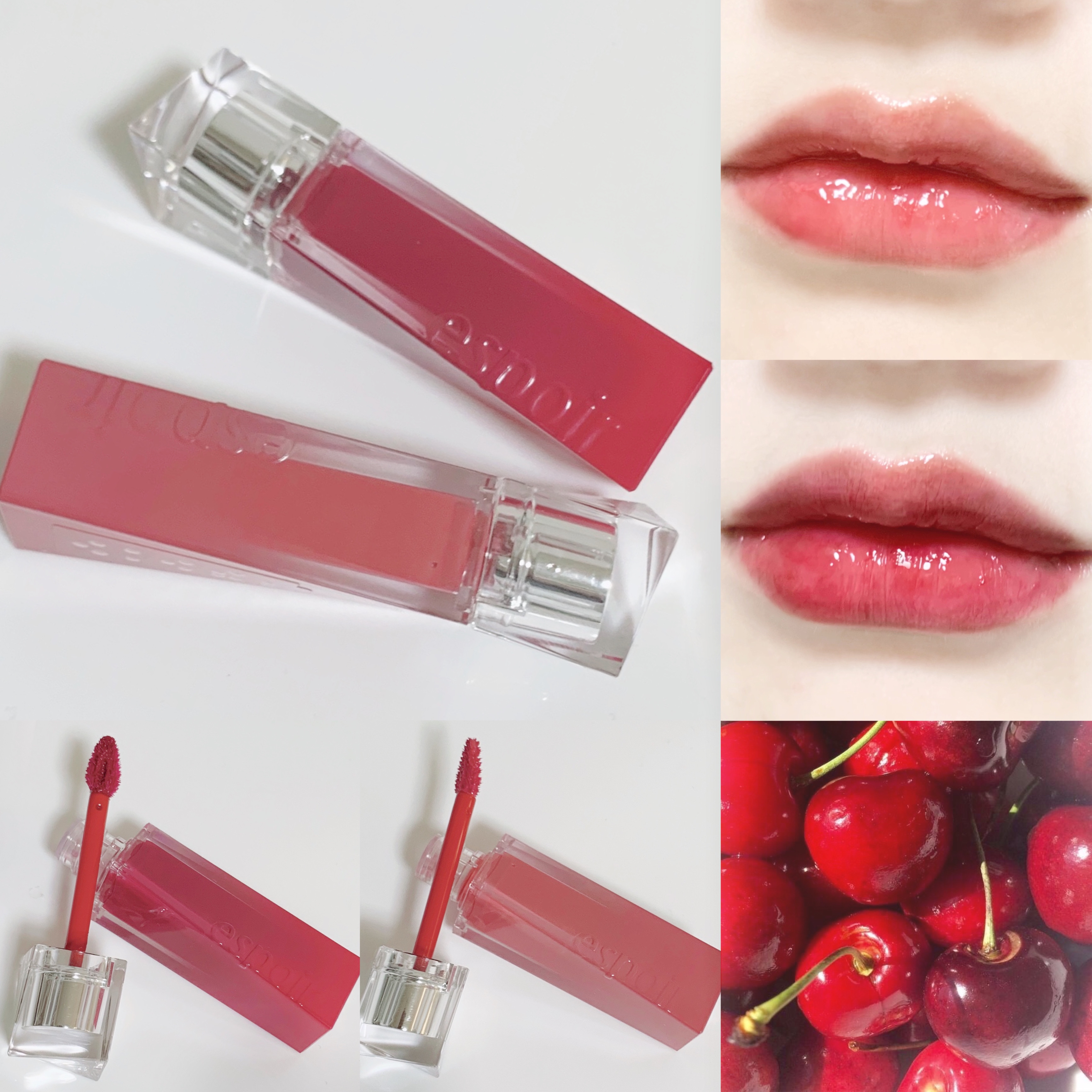 クチュールリップティントグレイズ/espoir/リップティントを使ったクチコミ（2枚目）