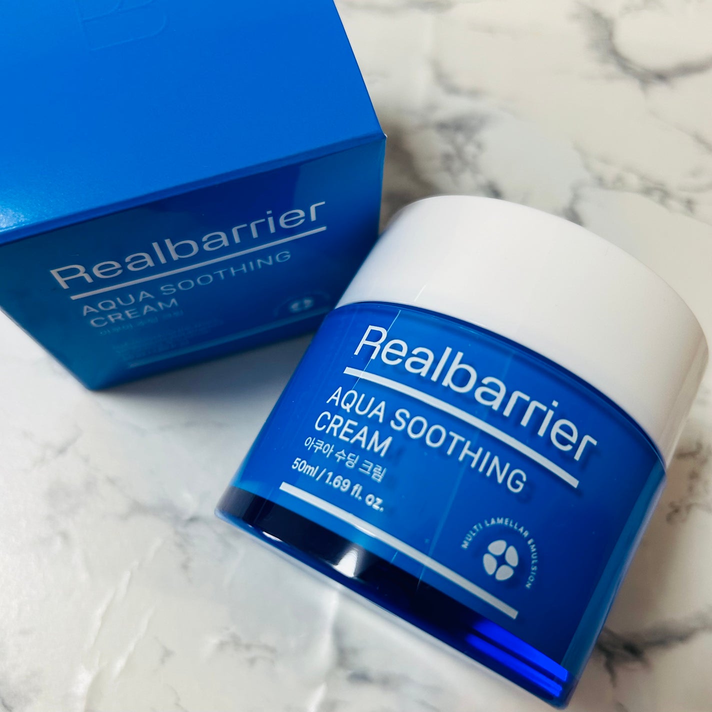 アクアスージングクリーム/Real Barrier/フェイスクリームを使ったクチコミ(1枚目)