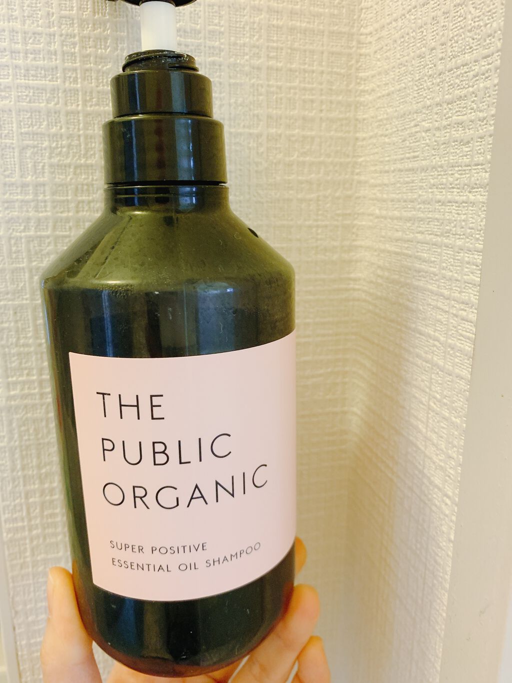スーパーポジティブ シャンプー DRS／ヘア トリートメント DRS シャンプー500ml/THE PUBLIC ORGANIC/市販シャンプーを使ったクチコミ（1枚目）
