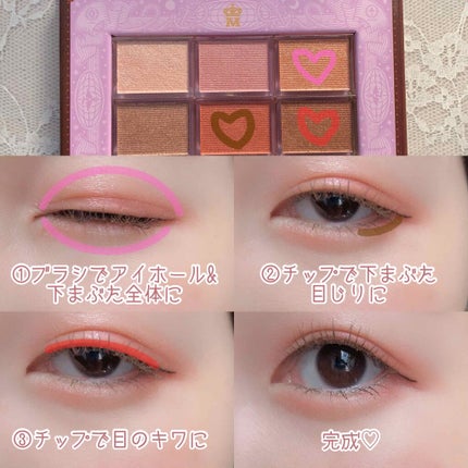 ナイストゥミーチュートランク VI 北半球/MAJOLICA MAJORCA/アイシャドウパレットを使ったクチコミ(2枚目)