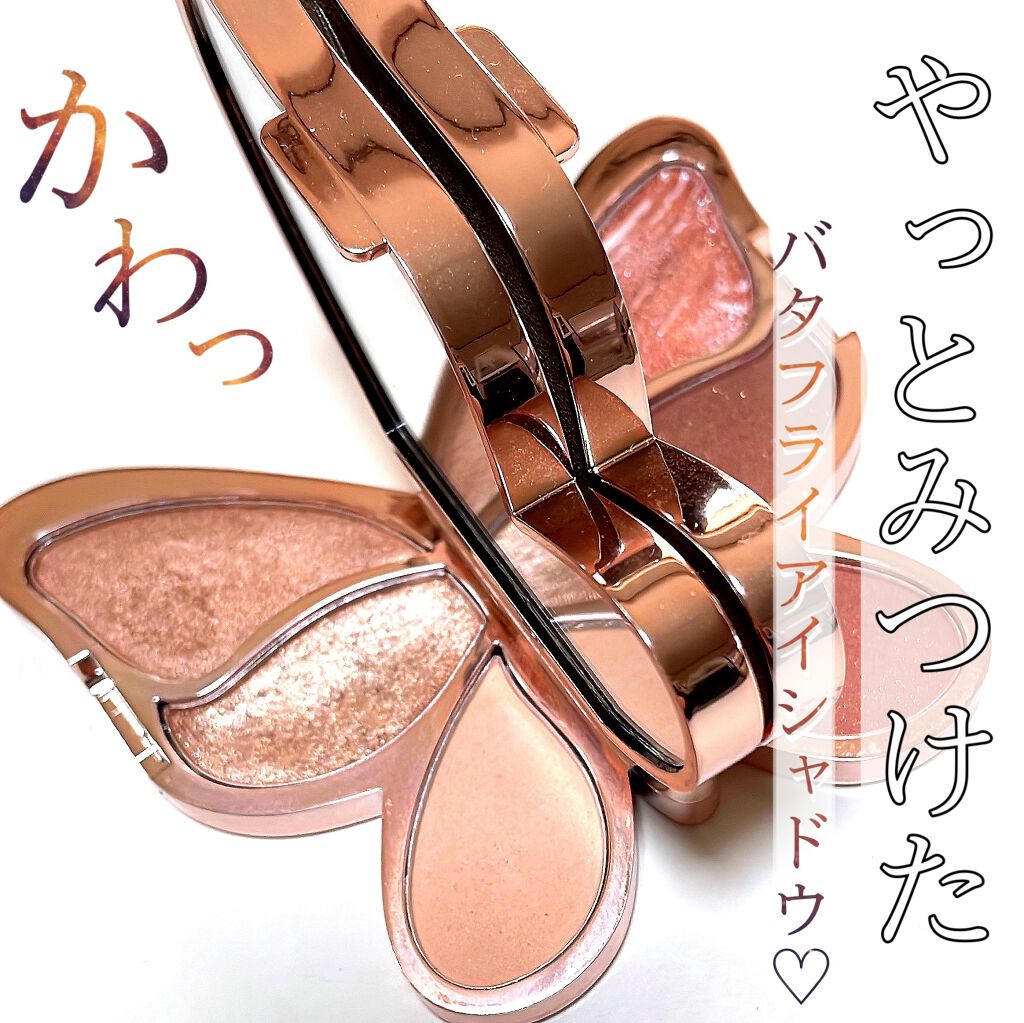 バタフライアイシャドウパレット/AGAG/アイシャドウパレットを使ったクチコミ(1枚目)