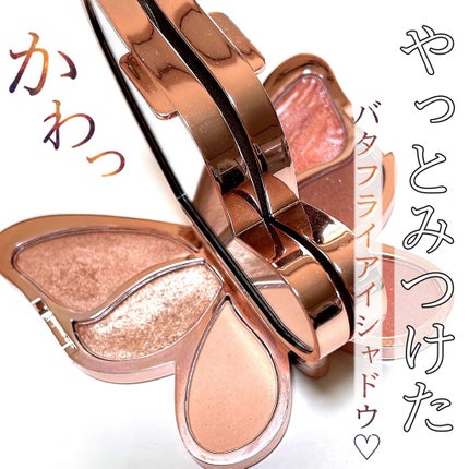 バタフライアイシャドウパレット/AGAG/アイシャドウパレットを使ったクチコミ(1枚目)