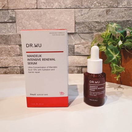 マンデリック インテンシブ 18%セラム/DR.WU/美容液を使ったクチコミ(1枚目)