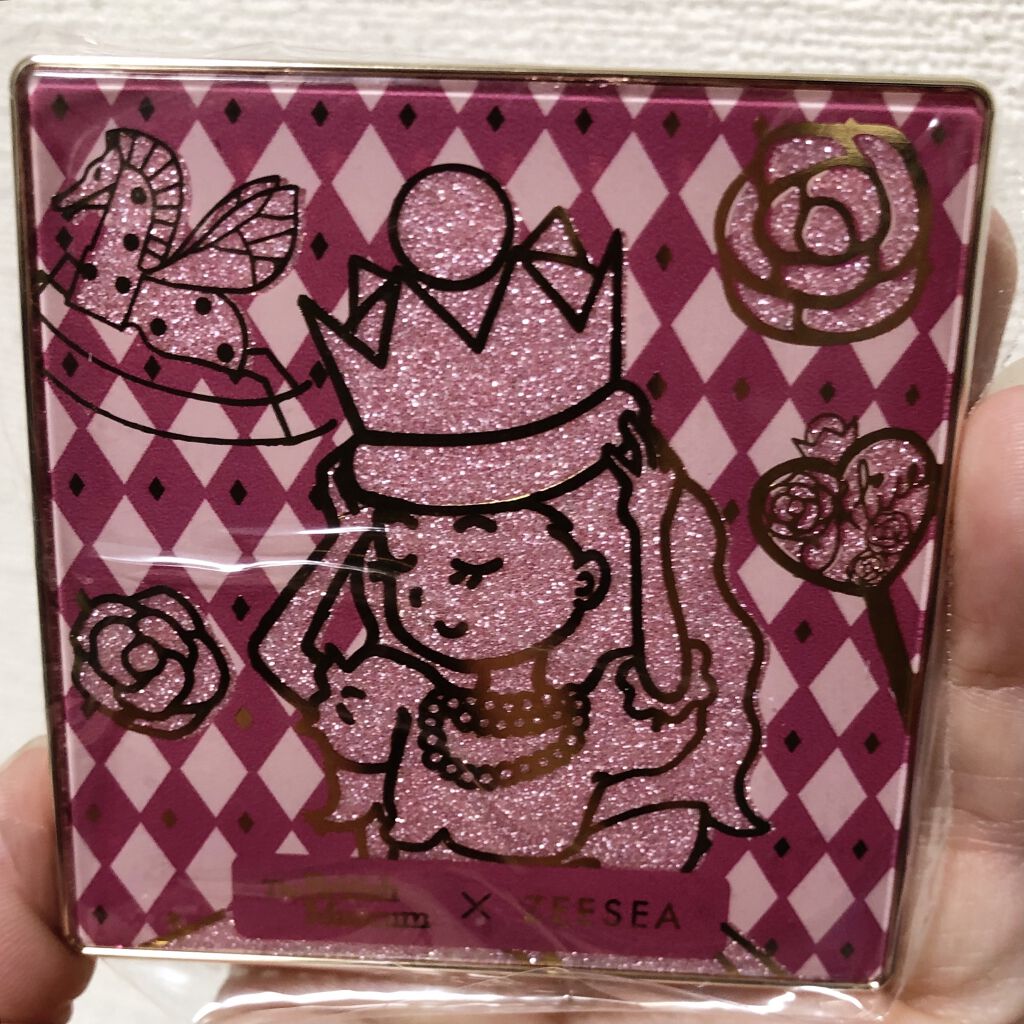 ドリームランドアイシャドウ ( 4シェード ) #01 ピンク/ZEESEA/アイシャドウパレットを使ったクチコミ（1枚目）