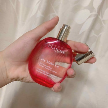 フィックス メイクアップ/CLARINS/ミスト状化粧水を使ったクチコミ（2枚目）