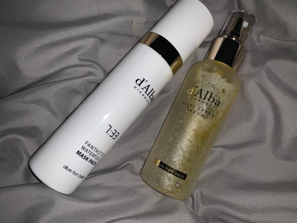 ダルバ ホワイトトリュフファーストスプレーセラム/ダルバ/ミスト状化粧水を使ったクチコミ(1枚目)