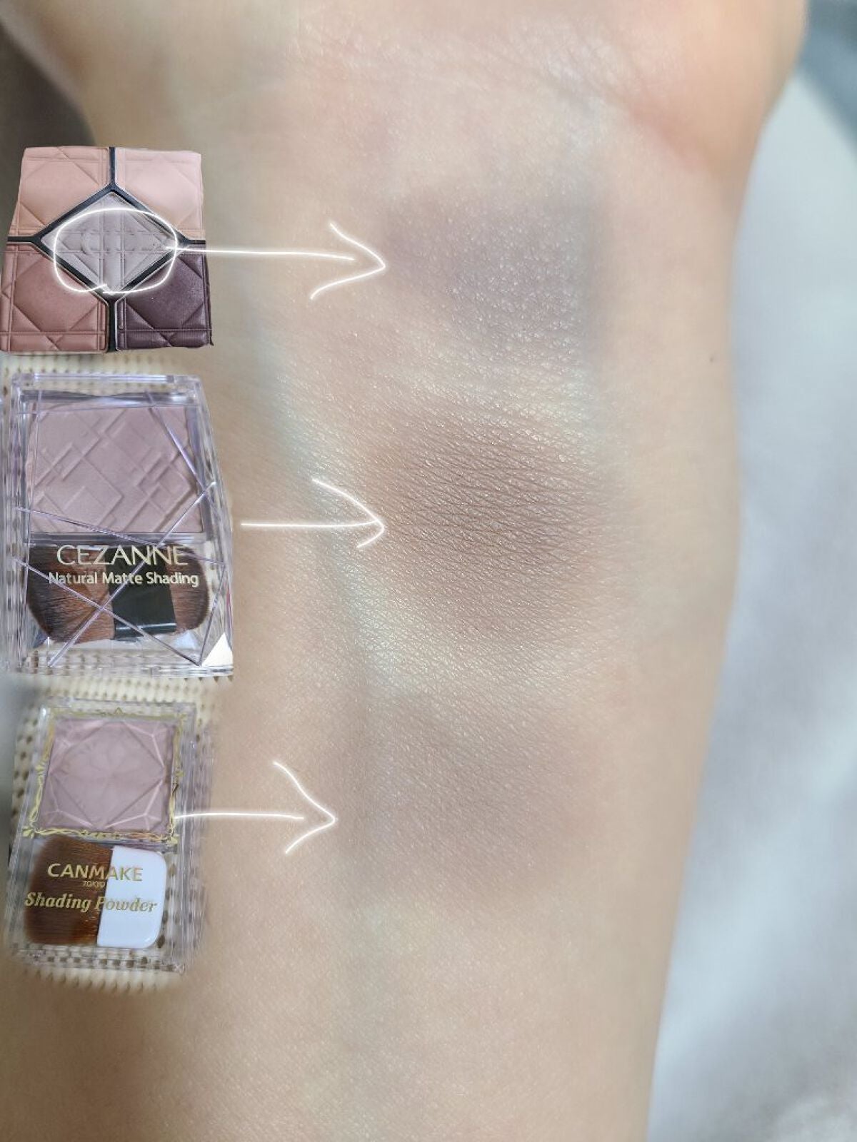 シェーディングパウダー/キャンメイク/シェーディングを使ったクチコミ(2枚目)