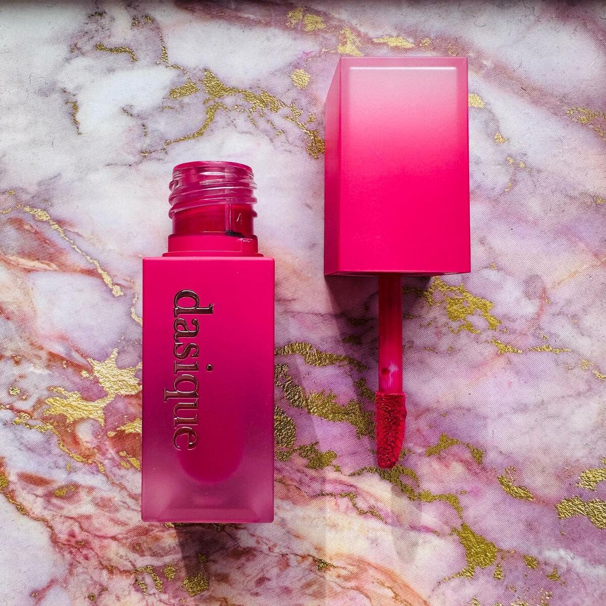 クリームドゥローズティント/dasique/リップティントを使ったクチコミ（1枚目）