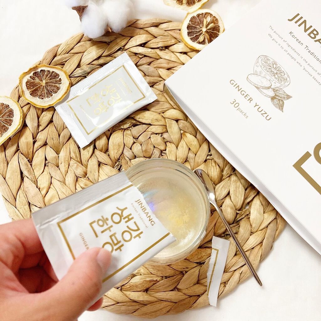 JINBANG GINGER YUZU/JINBANG/美容ドリンクを使ったクチコミ（3枚目）