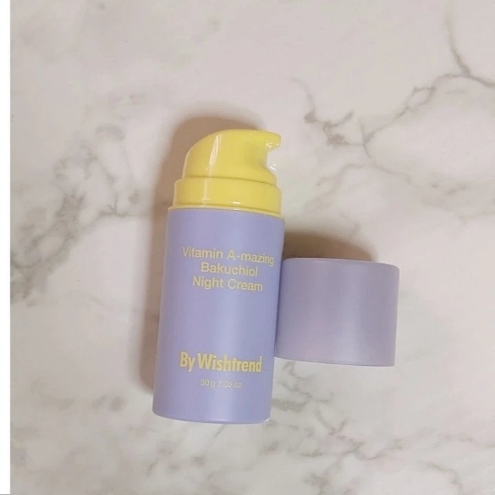 ビタミンA-mazingバクチオールナイトクリーム/By Wishtrend/フェイスクリームを使ったクチコミ(2枚目)