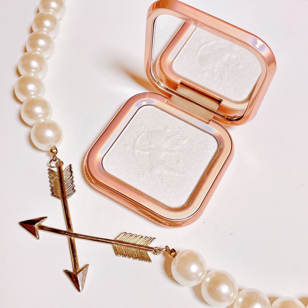 エンジェルキューピッドキスハイライター S01 パールホワイト/ZEESEA/パウダーハイライトを使ったクチコミ（1枚目）