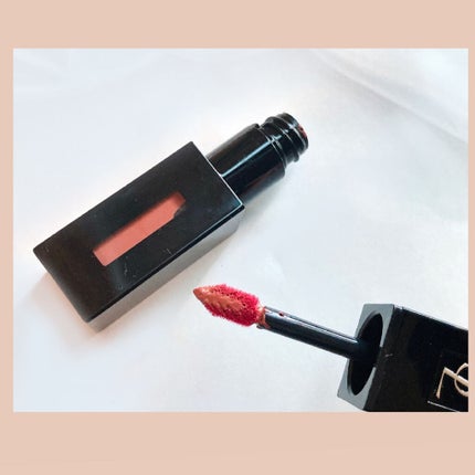 ルージュ ピュールクチュール ヴェルニ ヴィニルクリーム/YVES SAINT LAURENT BEAUTE/口紅を使ったクチコミ(2枚目)
