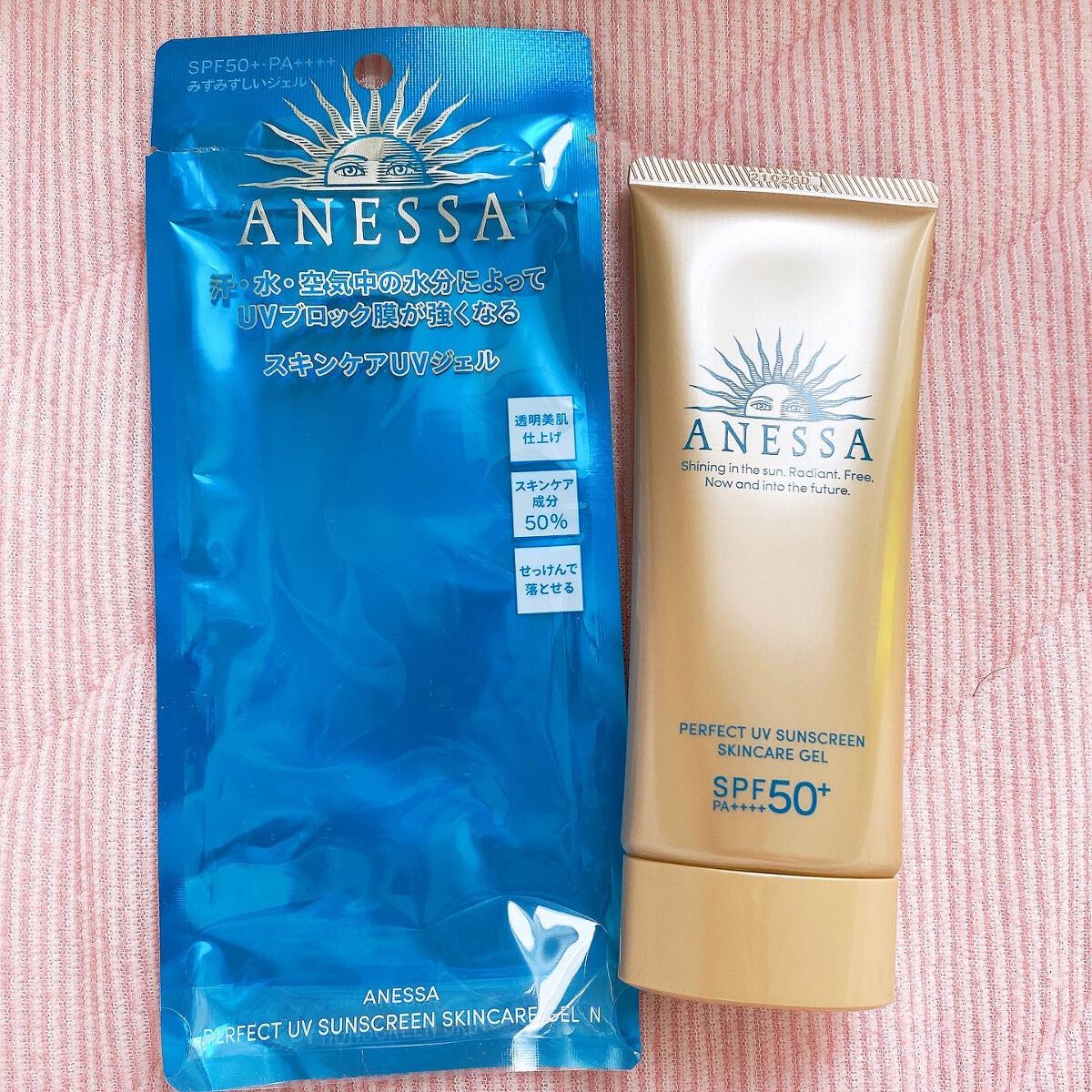 パーフェクトUV スキンケアジェル N/アネッサ/日焼け止め・UVケアを使ったクチコミ(1枚目)