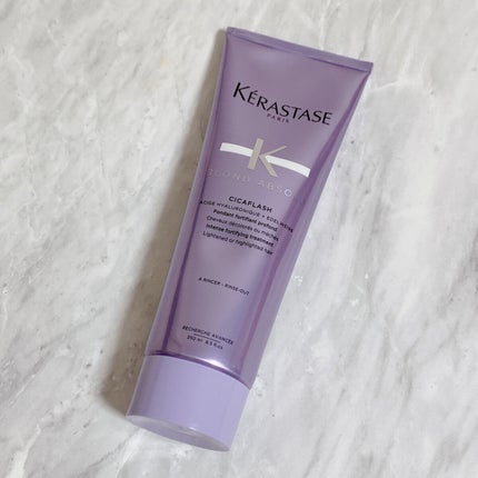 ケラスターゼ BL ソワン シカフラッシュのクチコミ「カラーやブリーチをしている方におすすめのトリートメントをご紹介します💜
特徴は…
✔良い香.....」(1枚目)