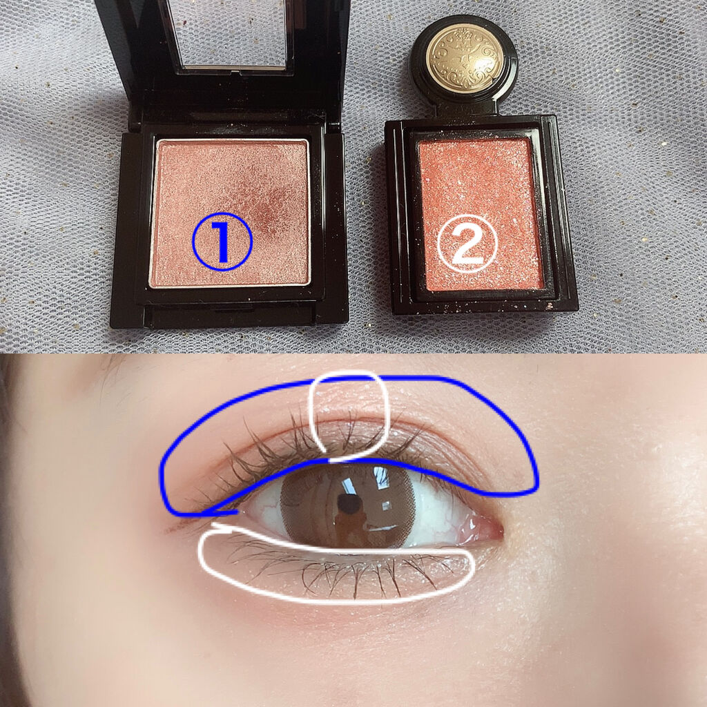 ヴィセ アヴァン シングルアイカラー/Visée/単色アイシャドウを使ったクチコミ（3枚目）