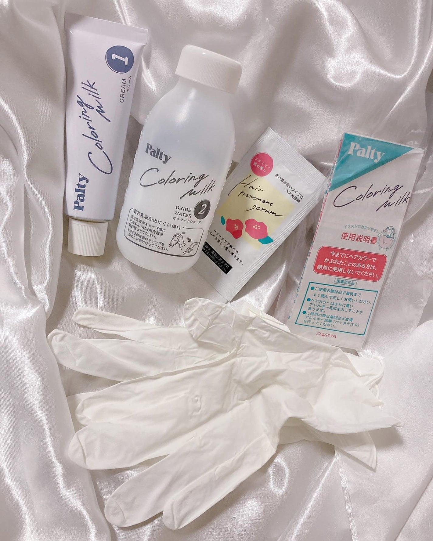 カラーリングミルク/パルティ/ヘアカラーを使ったクチコミ(2枚目)