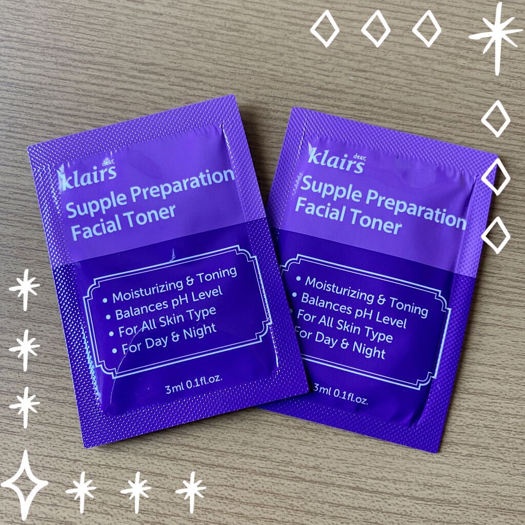 サプルプレパレーションフェイシャルトナー(180ml)/Klairs/化粧水を使ったクチコミ（1枚目）