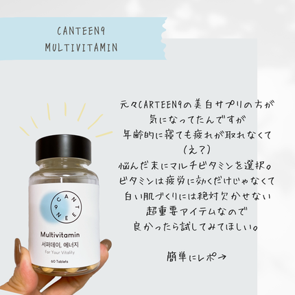 サファーデイ スノー/canteen9/美容サプリメントを使ったクチコミ(2枚目)