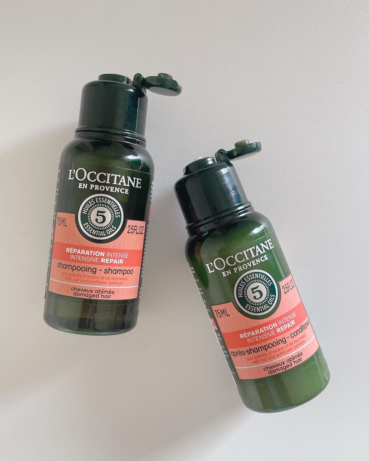 ファイブハーブスリペアリングシャンプー／コンディショナー トライアル/L'OCCITANE/シャンプー・コンディショナーを使ったクチコミ（2枚目）