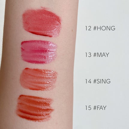 ホリカホリカ ハートクラッシュグローティントエアー/HOLIKA HOLIKA/リップティントを使ったクチコミ(3枚目)