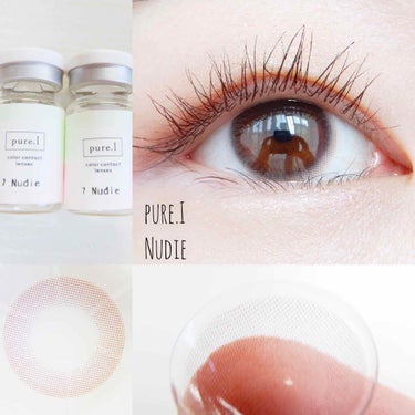 pure.I（ピュールアイ） Nudie（ヌーディー）/pure.I/カラーコンタクトレンズを使ったクチコミ（2枚目）