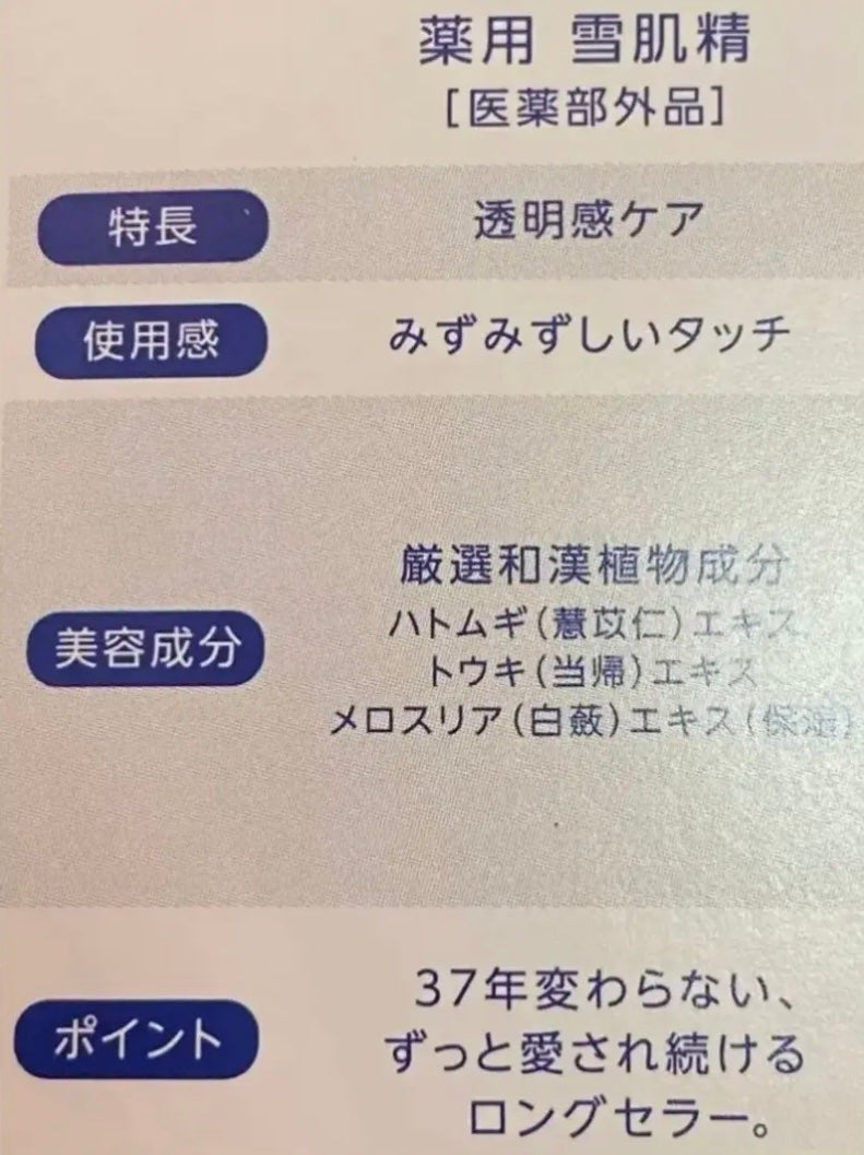 薬用 雪肌精/雪肌精/化粧水を使ったクチコミ(2枚目)
